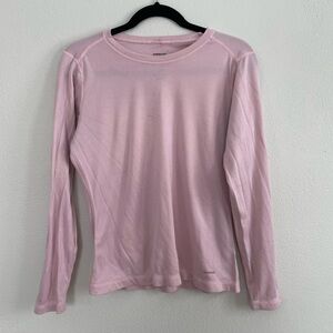 Patagonia Women’s Large Pink Capilene Base Layer Shirt